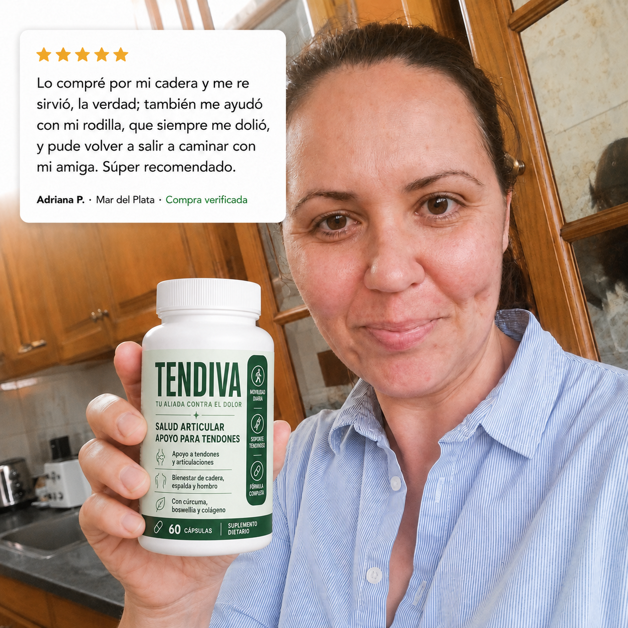 TENDIVA® — Soporte para tendones en menopausia